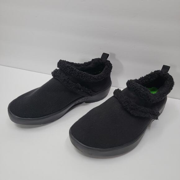 OOFOS OCOOZIE MULE SHOES, SIZE W10 - Picture 6 of 7